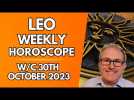 Leo Horoscope Weekly Astrology from 30th October 2023