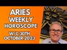 Aries Horoscope Weekly Astrology from 30th October 2023