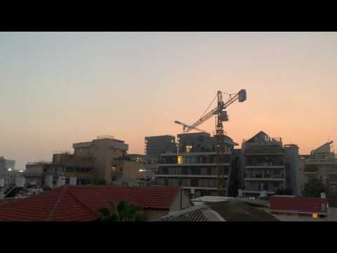 Rocket sirens wail in Tel Aviv