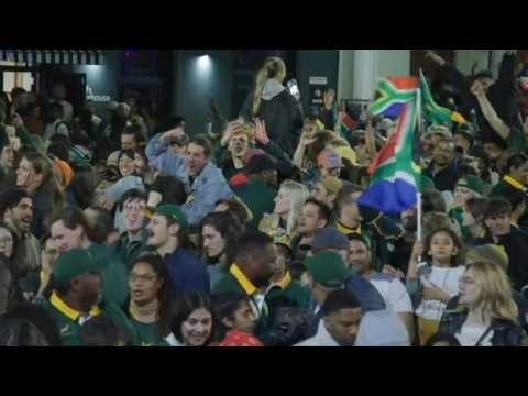 South Africans go wild as Springboks win Rugby World Cup