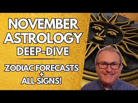 November 2023 Monthly Astrology Deep-Dive + ALL SIGNS - Please See BELOW THE VIDEO!