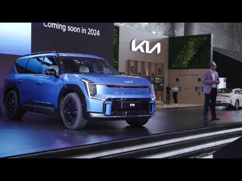 Geneva International Motor Show Qatar 2023 - Kia reveals EV9
