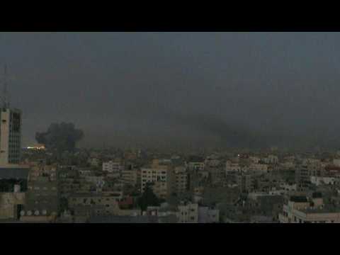 Israeli strike hits northern Gaza
