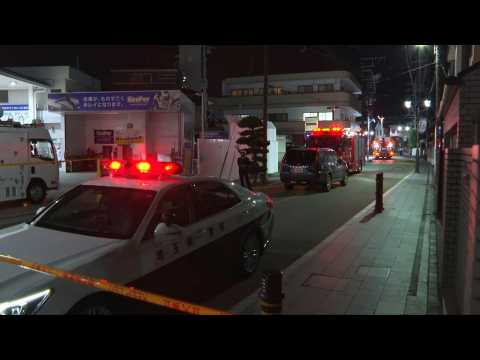 Japan: Police and firefighters on scene as suspected gunman takes hostages