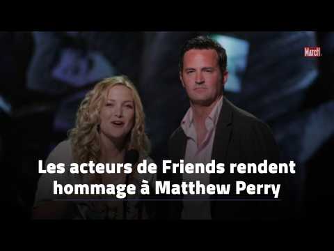 VIDEO : Copy of Les acteurs de Friends rendent hommage  Matthew Perry