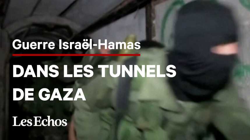 Illustration pour la vidéo Le "métro de Gaza" : le labyrinthe souterrain du Hamas 