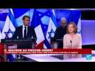 Emmanuel Macron au Proche-Orient : le président français plaide pour une 