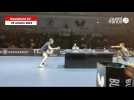 VIDÉO. Tennis de table : la balle de match de Liam Pitchford avec la GV Hennebont contre Chartres