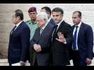 VIDÉO. « J'entends les souffrances des populations civiles à Gaza [...] Rien ne saurait les justifier » : Emmanuel Macron rencontre Mahmoud Abbas et Abdallah II