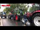 37 tracteurs aux couleurs de la FNSEA et des JA convergent vers le centre de Niort