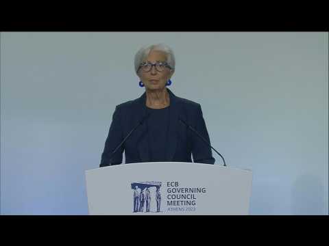 Inflation has 'dropped markedly' but still 'too high for too long': ECB President Lagarde
