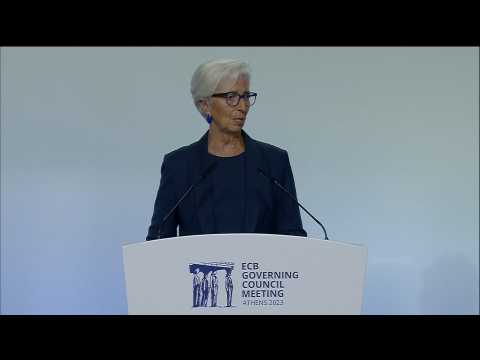 ECB 'very attentive' to economic risks from Israel-Hamas war: Lagarde