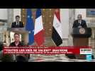 Proche-Orient : que retenir de la visite d'Emmanuel Macron au Caire ?