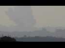 Smoke billows over northern Gaza Strip after Israeli strikes