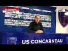 VIDÉO. US Concarneau : contre Ajaccio, Stéphane Le Mignan ne s'attend pas à « un match fermé »