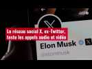 VIDÉO. Le réseau social X, ex-Twitter, teste les appels audio et vidéo