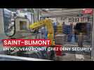 Un nouveau robot chez Dény security à Saint-Blimont