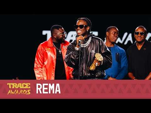 Rema’s acceptance speech at the 2023 TRACE AWARDS