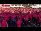Une marée rose de 3 000 femmes réunies pour lutter contre le cancer du sein à Redon