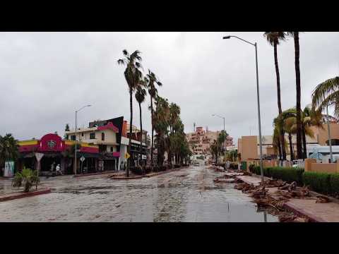 Hurricane Norma leaves damages in Los Cabos, Mexico