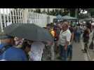 Large queues to vote in Venezuela's opposition primary