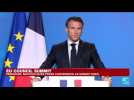 REPLAY: French President Macron gives press conference as EU summit ends