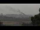 Smoke, explosion seen over the northern Gaza Strip