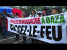 Paris protesters demand 'immediate ceasefire' in Gaza