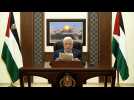 Gaza: Mahmoud Abbas demande à Biden d'intervenir pour mettre fin au 