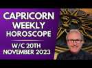 Capricorn Horoscope Weekly Astrology from 20th November 2023