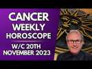Cancer Horoscope Weekly Astrology from 20th November 2023