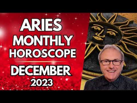 Aries Horoscope December 2023. A Change Of Routine Works Wonders!