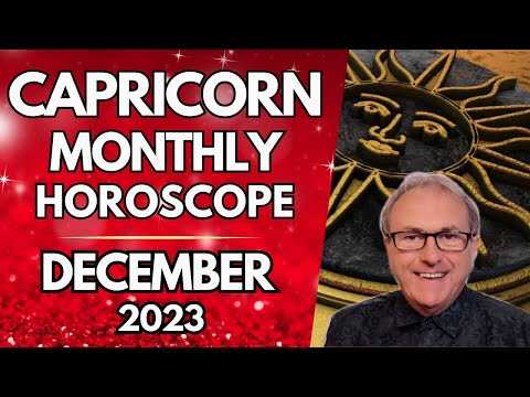 Capricorn Horoscope December 2023. A lucky End to the Year!