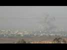 Smoke rises in northern Gaza as Israeli strikes continue