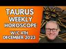 Taurus Horoscope Weekly Astrology from 4th December 2023