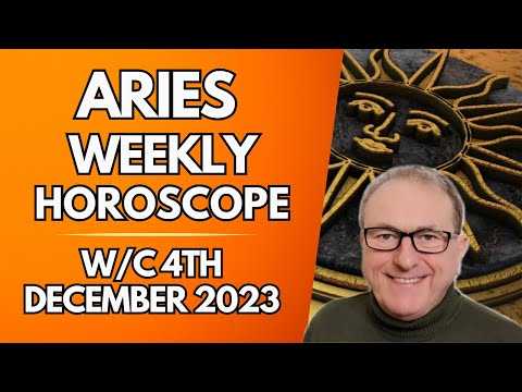 Aries Horoscope Weekly Astrology from 4th December 2023