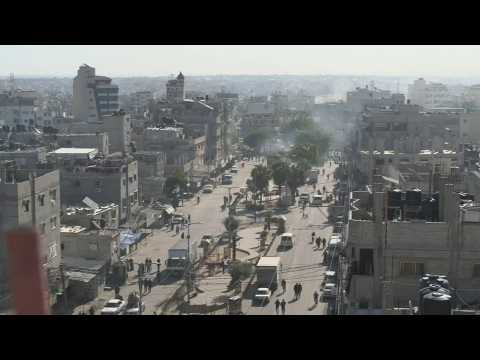 Explosion rings out, smoke rises in Gaza's Rafah