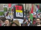 Thousands attend Pro-Palestinian protest in London