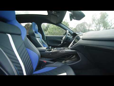 Aston Martin DBX707 Interior Design in Blue Plasma