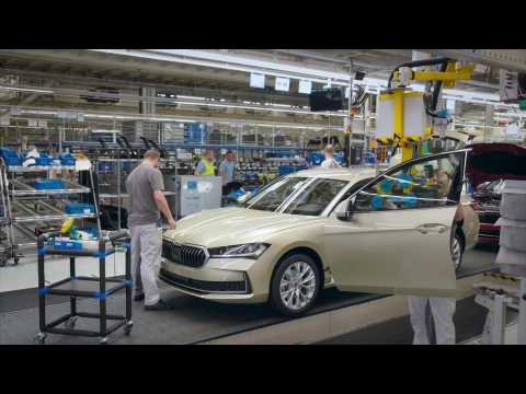 Škoda launches all-new Superb production in Bratislava