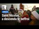 Arras : une nouvelle descente du beffroi pour Saint-Nicolas