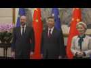 EU leaders meet China's Xi for summit