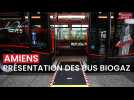 Présentation des nouveaux bus au biogaz à Amiens