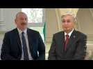 Les présidents de l'Azerbaïdjan et du Kazakhstan parlent stratégie économique et géopolitique