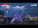 VIDÉO. Les écoliers de Deauville lancent les illuminations de Noël