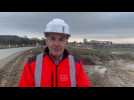 Jérôme Dezobry, directeur de la société du canal Seine Nord Europe explique les prochaines étapes du chantier