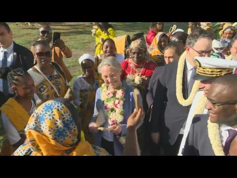 French PM Borne arrives in overseas territory of Mayotte