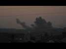 Shelling at sunset over Gaza after Israel-Hamas truce expires