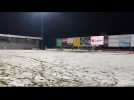 Dender - Francs Borains, match remis à cause de la neige