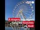 VIDÉO. À Angers, les festivités de Noël démarrent tambour battant